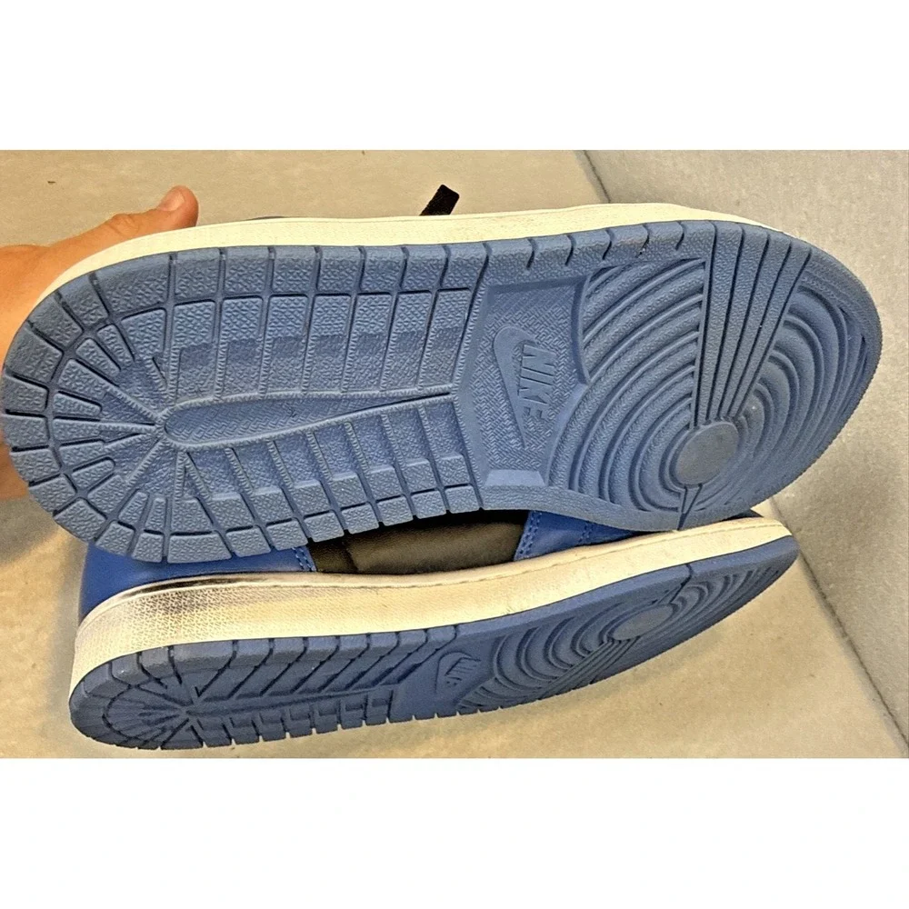 Jordan 1 Retro OG High Dark Marina Blue-555088-404sz 10.5
